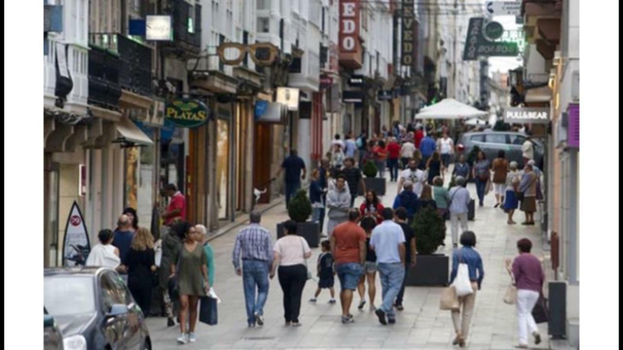 Apartmán Apartamento Turistico En Pleno Centro De Ferrol Exteriér fotografie